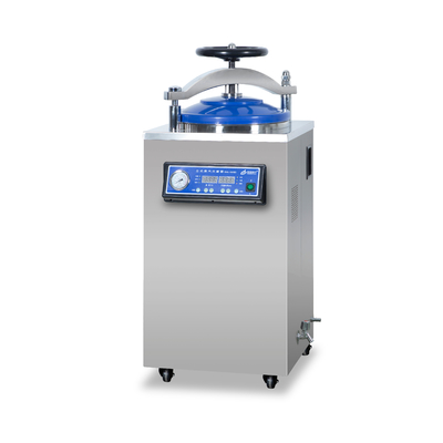 Esterilizador vertical médico seco do vapor da pressão 100l da autoclave do controlo automático do microcomputador da função da indicação digital